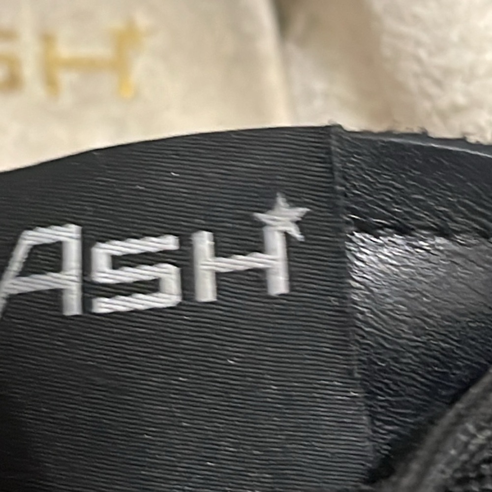 Ash Fury Bis black casual fashion sneakers  size 36 size  6 - Picture 14 of 16
